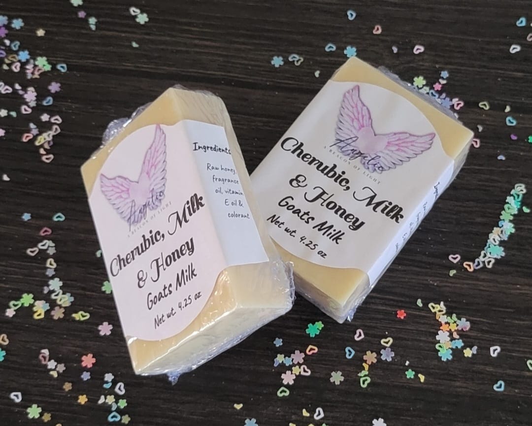 Cherubic, Milk & Honey Soap