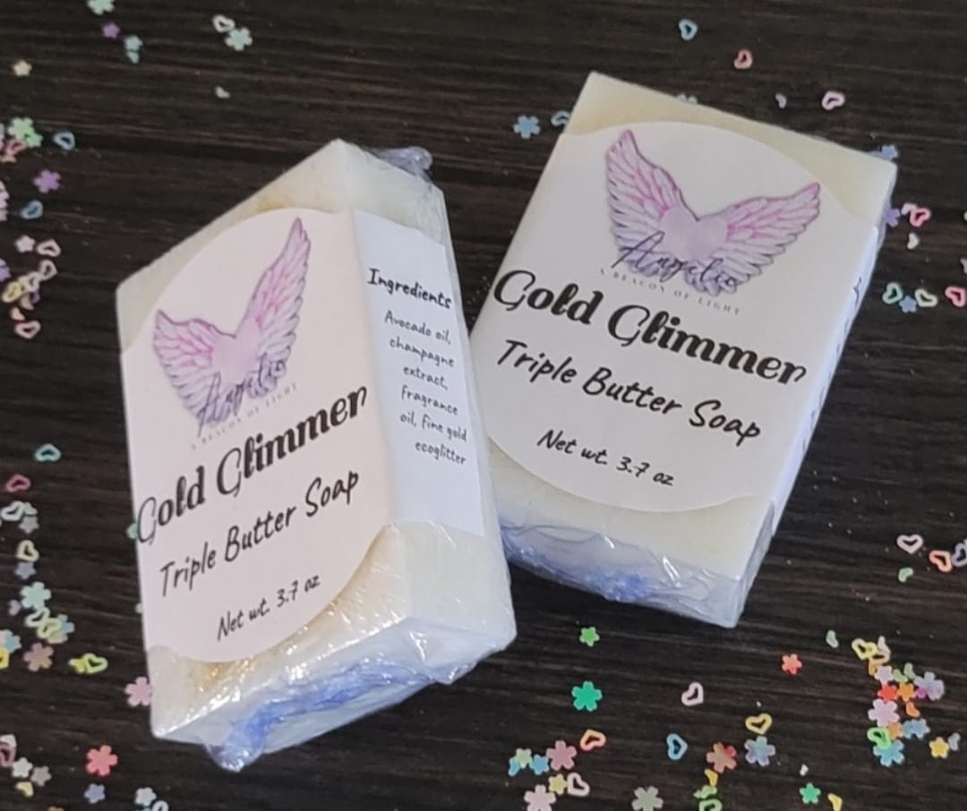 Gold Glimmer Soap